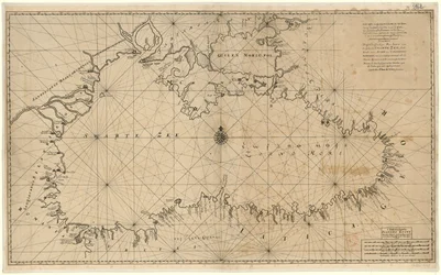 Nieuwe wassende, gradige pas-kaart van de geheele Swarte Zee strekkende van Asaff tot Constantinopolen met aanwysing van meest alle de Havens rivieren en de foortressen ofte sterktens, die aan de Zee kust gevonden werden nyt de Naukuerigste ondervinding t